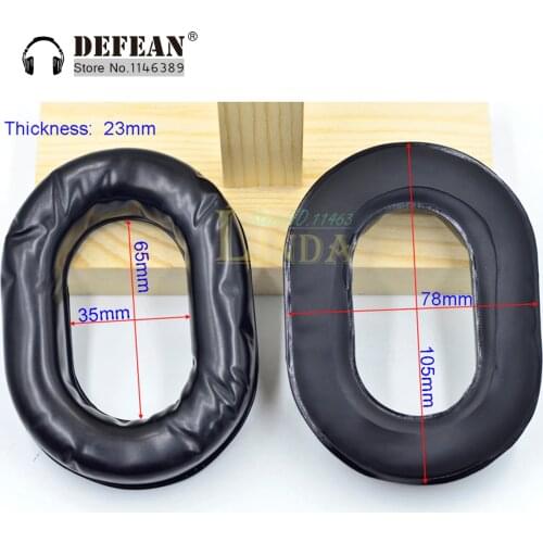 Silicone Gel Ear pads cushion cover for Sony MDR-7506 v6 cd900st cd700 Headphone