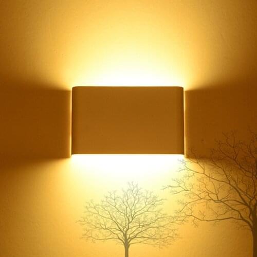 Modern minimalist LED wall light 5W 14W 24W 36W 85~265V bedside lamp wall lamp room bathroom mirror light direct creative aisle