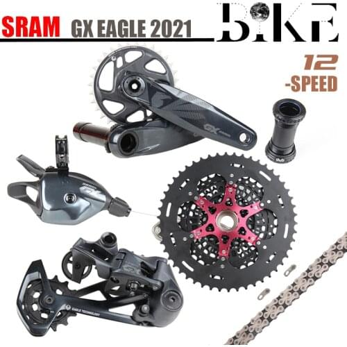 2021 SRAM GX EAGLE 1X12 12 Speed Bicycle Groupset Kit DUB Crankset Derailleur Shifter Trigger Chain Cassette 9-50T XD Freewheel