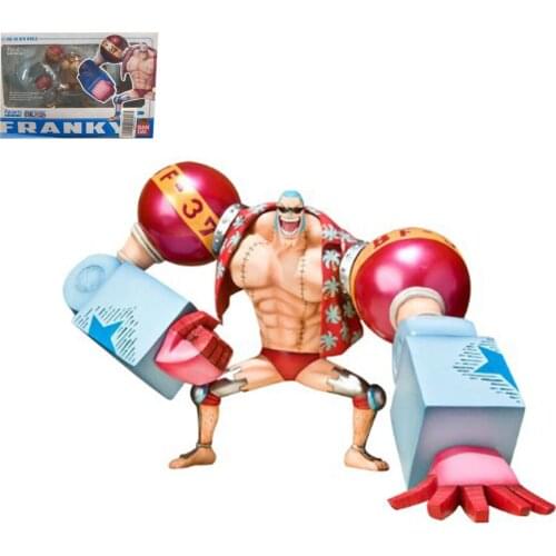 Japanese Version Bandai Original ONE PIECE Anime Figures ZERO FRANKY PVC Action Figure Dolls Toys Kids Gifts Collections Model
