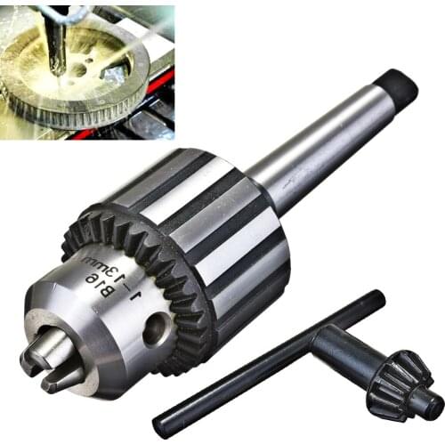 1pc MT2 Mini Drill Chuck Carbide Steel Self Tighten Lathe Arbor 5/64" 1/2"