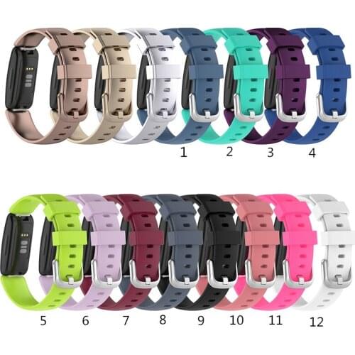 100pcs Replacement Soft TPE Silicone Strap For Fitbit inspire2 Smart Watch Band Classic Bracelet For Fitbit inspire 2 Wristbands