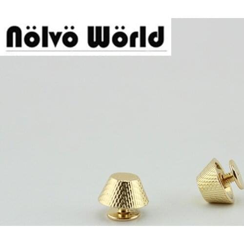 20pcs 12.5mm spikes metal engraved bags handbags purse feet studs turritus rivets