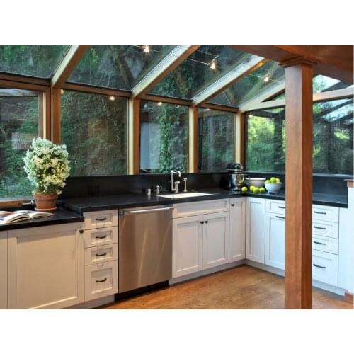 2017 new shaker style traditional custom made solid wood kitchen cabinets matt wooden kitchen cabinetery with pantry SKC1612007