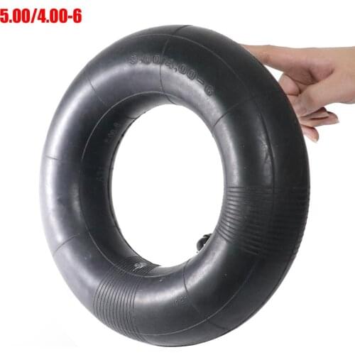 Motorcycle Accessories 5.00/4.00-6 5.00-6 4.00-6 Thickening Butyl Rubber Inner Tube Stem Lawn Mower Tire Inner Camera