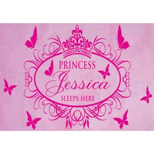 New 5d diamond painting Crown & The Princess sleeps here full square drill mosaic 3d round diamond embroidery craft WG1559