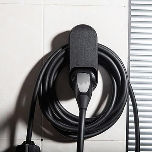 Model3 Car Charging Cable Organizer ABS Anti-dust Waterproof For Tesla Model 3 S X Y Wall Mount Connector Bracket Charger Holder