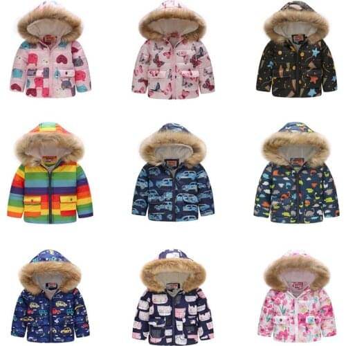 DancingBear Down Jackets For Girls
