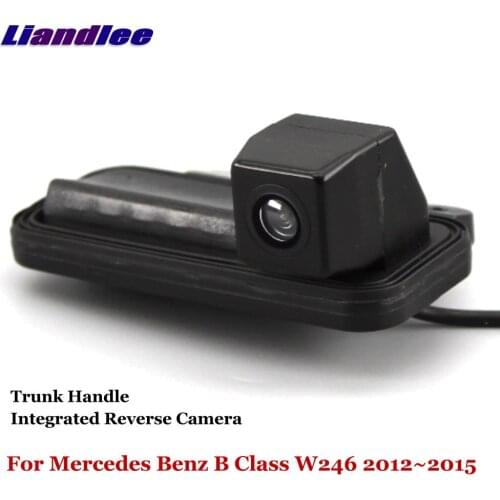 For Mercedes Benz B Class W246 2012-2015 Car Reverse Camera Rear View Backup Parking Camera / Integrated Trunk Handle