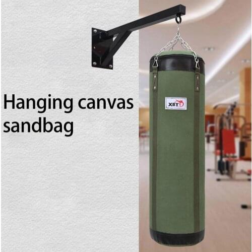 Fitness Training MMA Boxing Kick Muay Thai Hanging Sandbag Punching Bag Gloves Guard Kit For Kid Adult Force Core Training Tools