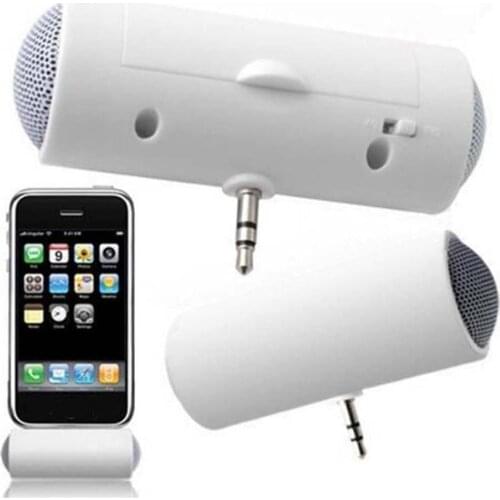 Mini Speaker Portable Mobile Phone Tablet Mini Stereo Loudspeaker Box HD Speaker 2W 3.5mm Plug and Play for Home Use
