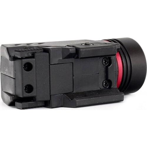 2021 New Tactical LED Weapon Gun Light Flashlight Red Dot Laser Sight Military Airsoft Pistol Gun Light for Rail Mini Pistol Gun