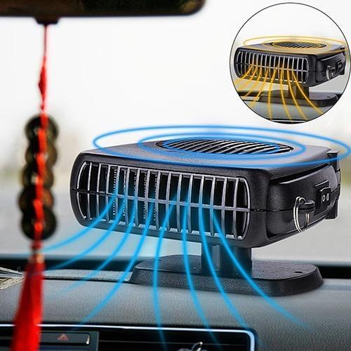 2 in 1 12V 150W Car Accessories Heater Cooling Fan Windscreen Demister Defroster Car Electrical Appliances