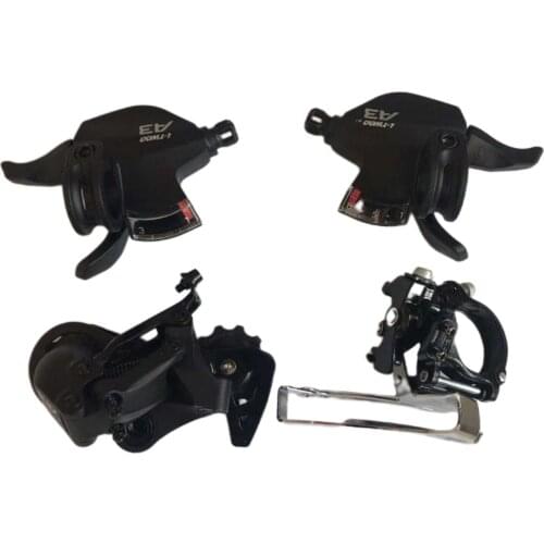 Front & Rear Derailleur Set Right/Left Shifter Transmission Spare Parts