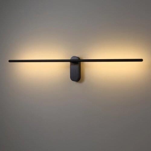 Modern led wood luminaria led wall light wandlamp lampada camera espelho bedroom dinging room lamp