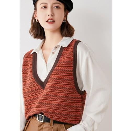 Adishree 2021 woman winter 100% Cashmere sweaters Shrug and autumn knitted Pullovers High Quality Warm Female thickening V-neck