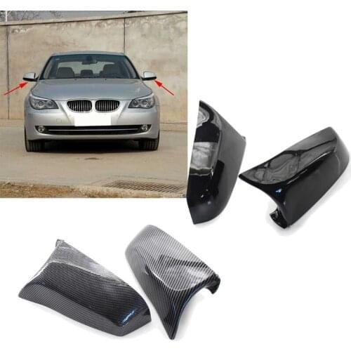 T3ED For E60 E61 F10 F11 Automotive Side Mirror Cover 51167187431 51167187432 Side Mirror Covers
