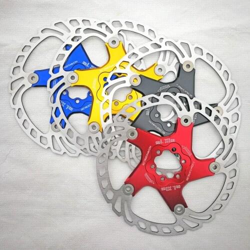 Bicycle Floating brake disc mountain bike brake pads six hole disc rotor 203mm Bike parts 203-F1