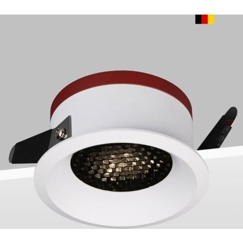 LED embedded living room bedroom home narrow border ceiling lamp without headlight anti-glare ultra-thin cob spotlight