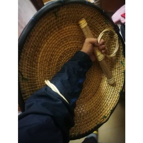5sizes top quality wushu kung fu shields Pure manual weaving rattan shield martial arts cane shield diameter