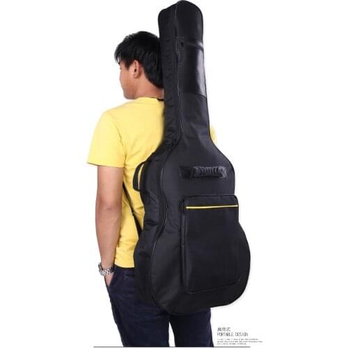 41inch Folk Guitar Violin Guitar Bag Case 600 D Fabric Waterproof Guitar Bag Guitar Shoulder Bags