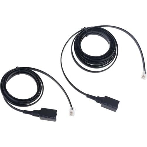6-pin Separate Handheld Detachable Microphone Extension Cable For Radio FT7800 FT7900 FT8800 FT100D Walkie Talkie