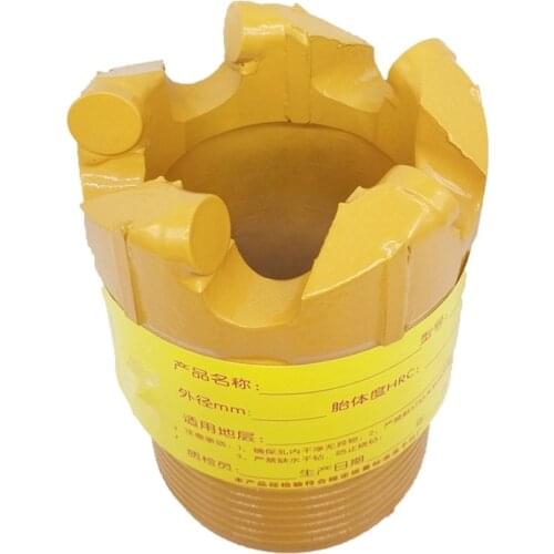 Diamond PDC Drill Bit Coal Ore Mining Oil Well Drilling 3 Wing Coring