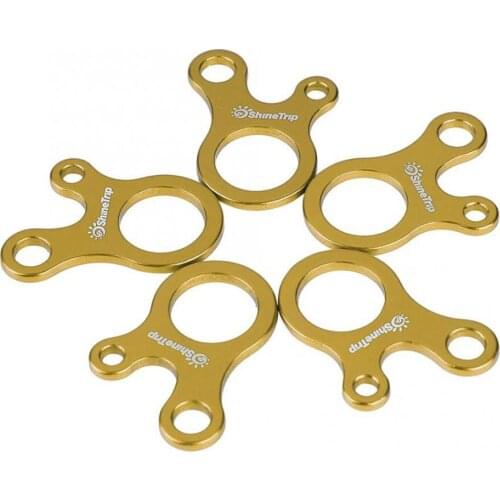 Balight 10pc/lot Camping Tent Cord Rope Fastener Guy Line Runner Carabiner Hook Hanger Tightener Wind Rope Buckle Tent Accessory