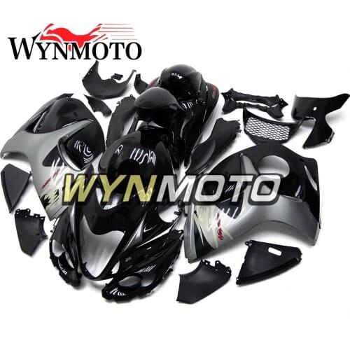 Full ABS Plastic Fairing Kits For Suzuki GSXR1300 Hayabusa 08 09 10 11 12 13 14 15 16 Cowlings Bodywork Black Silver body covers