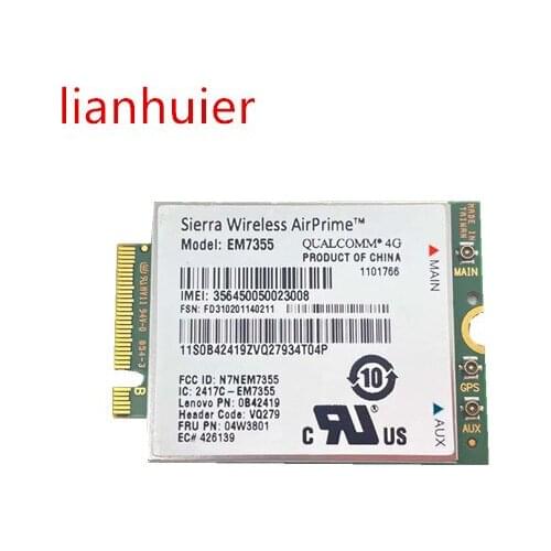 For Thinkpad X240 T440p 4G built-in module GOBI5000 EM7355 FRU: 04w3801