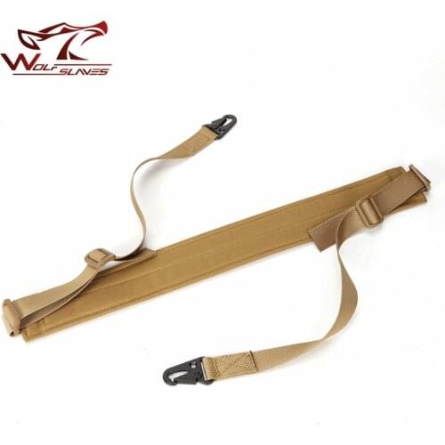 Hot US Army Two 2 Points Gun Sling Hunting Accessories Tactical Belt Airsoft Rifle Sling for AK Shotgun Strap