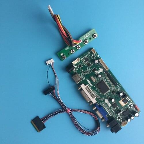 Kit For LP140WH2-TLEA DVI Panel LED LCD Audio card DIY 14" Controller board HDMI VGA Screen Monitor 1366*768 40pin LVDS