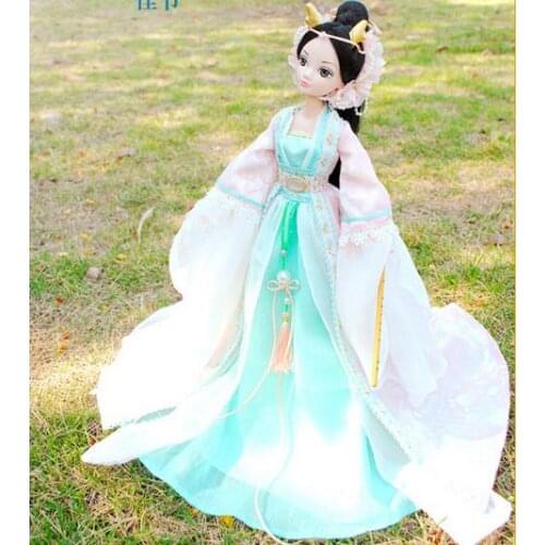 Kurhn Doll Toys Ethnic Doll For Girls Kids Children Birthday Christmas Gift Hobby Collection 9059