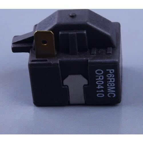 LETAOSK Black 1 pin PTC Starter Compressor Relay P6R8MC OR0410 Fit for LG Magic Chef Refrigerator Dehumidifier