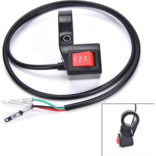 New 22mm 7/8in Electric 3 Speed Module Handlebar Switch Shift for Motorcycle Scooter Motorcycle Switch