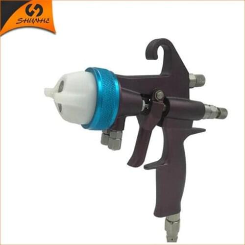Nano Chrome Plating Paint Gun Double Nozzle 1.3 mm Spray Gun SAT1202