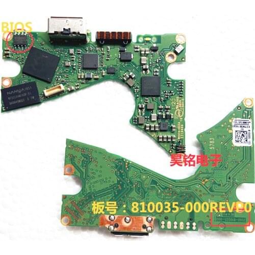 WD 2060-810035-000 Unlocked PCB Lockless Circuit Decryption Logic Board for WD50NDZW WD40NDZW Hard Drive Disk