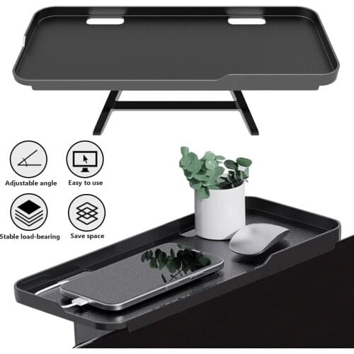 Adjustable Screen Top Shelf TV Desktop Storage Organizer Rack Computer Monitor Screen Top Shelf Holder Home Office Storage Shelf