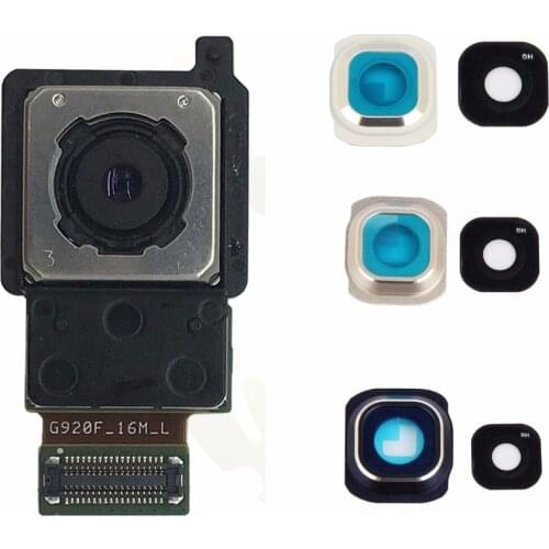Replacement For Samsung Galaxy S6 G920 G920F G920FD G920i G920A G920W8 Back Rear Module Main Camera+Camera Lens