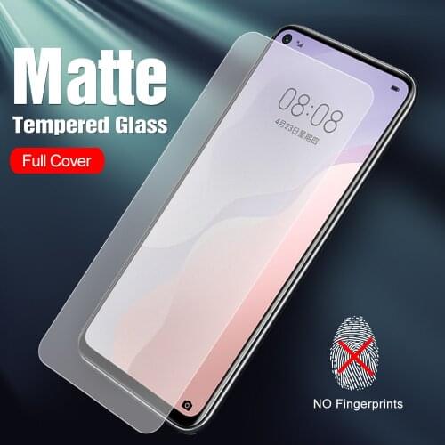 Safety Frost Glass For Huawei Nova 7 6 5 Se Pro 5t 5i Matte Tempered Glass On Hauwei Nova7 Se Screen Protector Phone Cover Film
