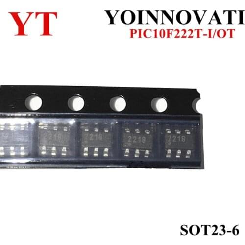 10pcs/lot PIC10F222T-I/OT PIC10F222 10F222 SOT23-6 IC best quality