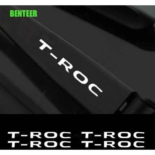 4pcs Car Windshield Wiper Sticker For Volkswagen TROC T-ROC