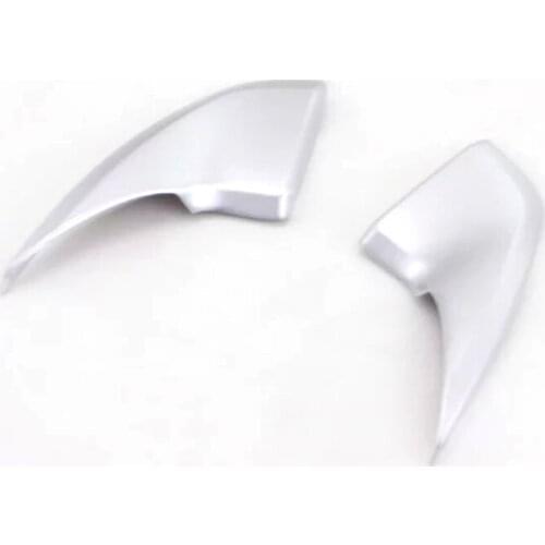 For Hyundai Elantra Avante 2016 2017 6th 2pcs Car Interior Steering Wheel Bottom Frame Cover Molding Trim Car Styling