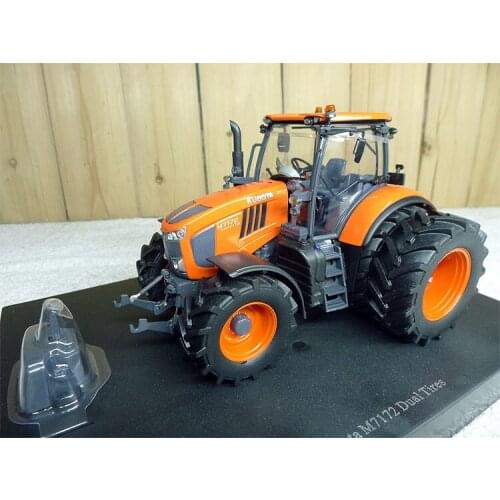 UH 1:32 5387 Kubota M7172 w dual wheels Tractor Alloy Metal Diecast Cars Model Toy Vehicles For Children Boy Toys