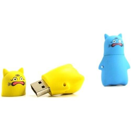 Cute Mini Cartoon animal 32GB Usb Flash Drive 4G TigerPen Drive 8G 16G Usb Stick 64GB 128GB Pendrive Memoria Usb 2.0 Flash Drive