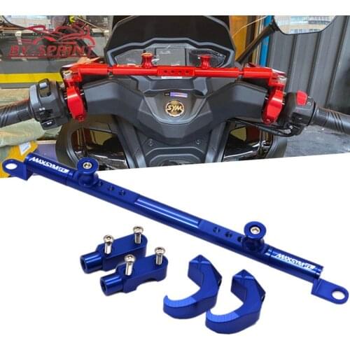 NEW Motorcycle CNC Mutifunctional Cross Bar Steering Damper Balance Lever Fits For SYM MAXSYM TL500 TL 500 2020