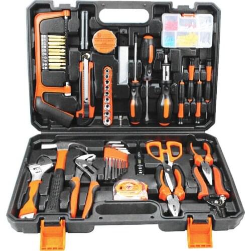 102pcs Combination household hand tool set kit accessories repair Spanner multi tool kit Herramientas DN154