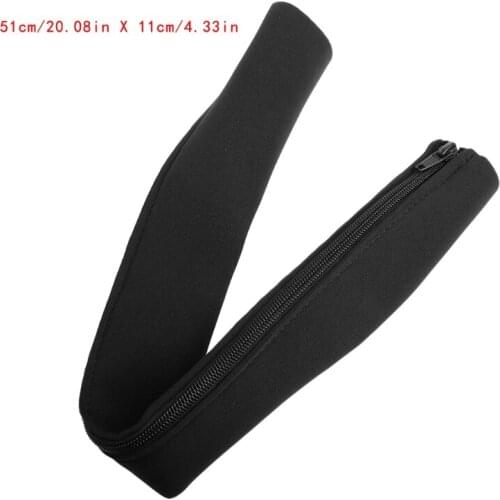 DIY Neoprene Cable Management Sleeve Zipper Closure Wrap Wire Cord Hider Cover Organizer System for PC/TV/Office/Phone