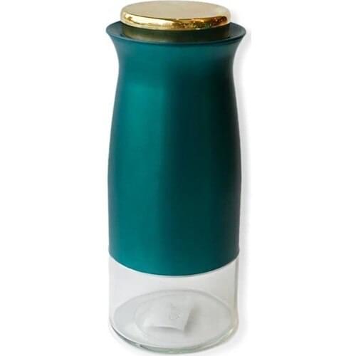 Zücev Symbol Kitchen ART-145 25 cm. Vacuum Jar With Lid Green