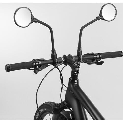 Bike Rearview Mirror MTB Cycling Motorcycle Equipment 1PC Large Screen Bike Accessories Adjustable Bicycle Rearview Mirror